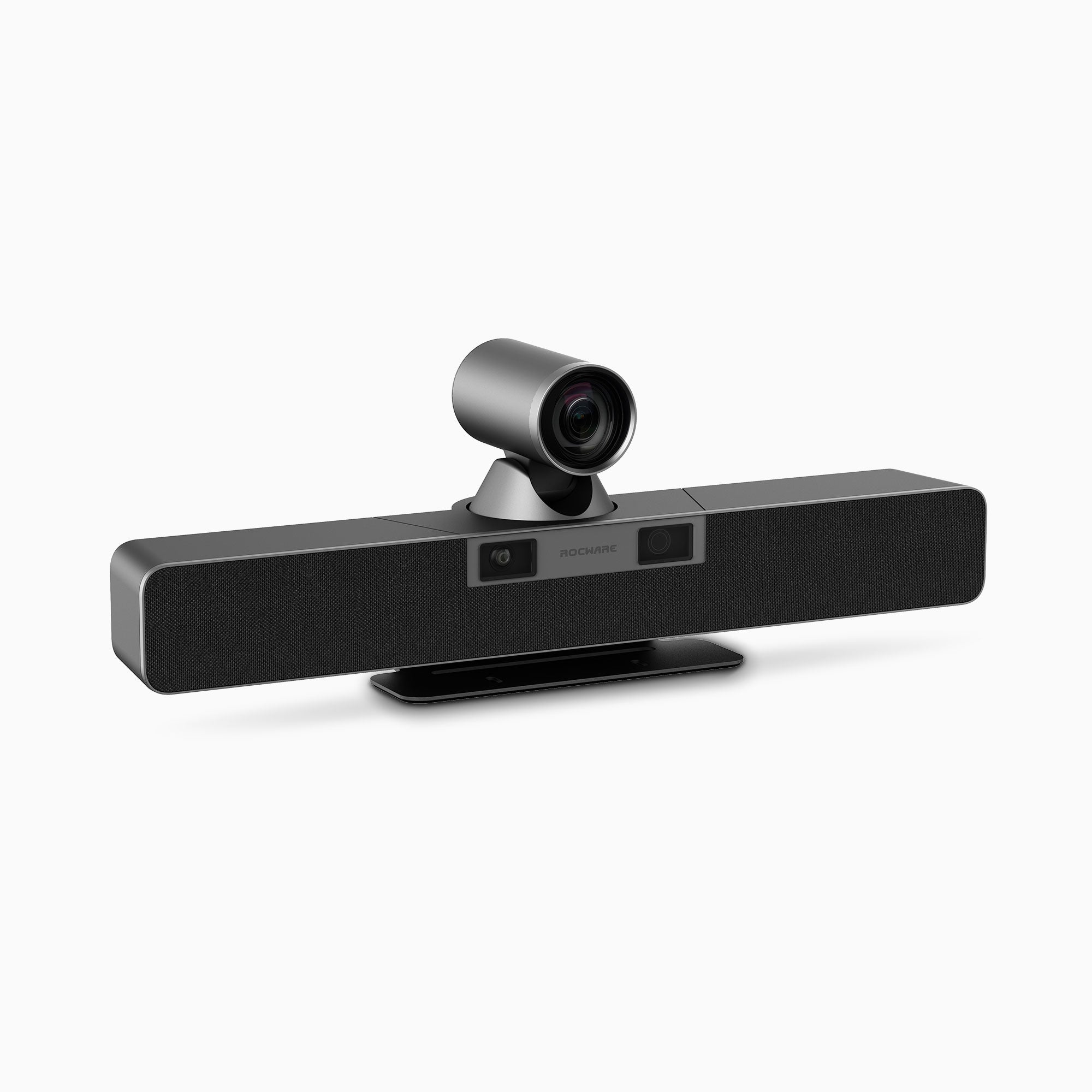 Rocware RB20 dual-lens 4K video bar side profile